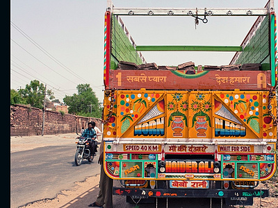 indian truck art