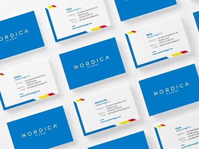 Nordica Viaggi Logo Restyle brand design brand identity branding branding design logo logo design logo refresh logotype restyling travel travel agency