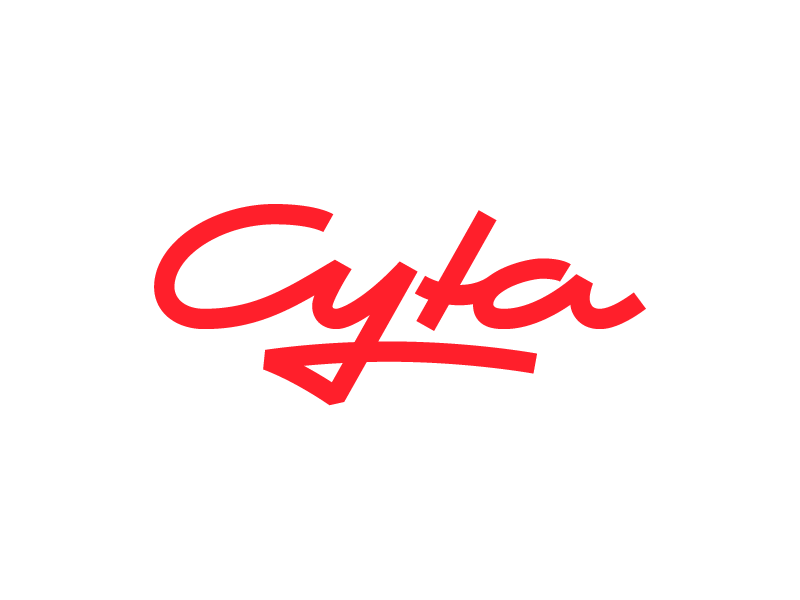 Cyta Shopping Mall – Logo Redesign clean customlogo design handlettering logo logoredesign typography vector