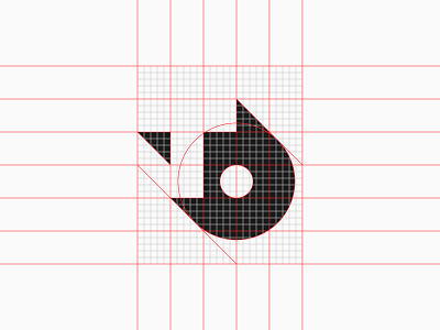 Tunnel 23 – Corporate Design – Logo Grid branding clean corporate design graphicdesign grid based logo logodesign negative space print swiss typography