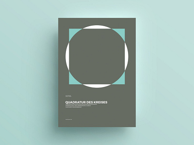Poster Series 01 / Mathematics clean design illustration mathematics minimalism minimalist poster poster design print print design swiss print vector