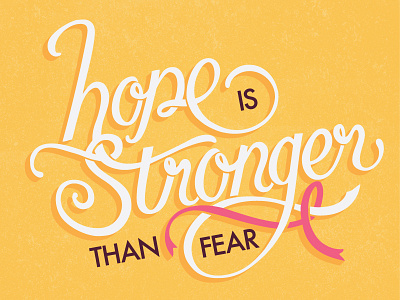 Hope Is Stronger Typo