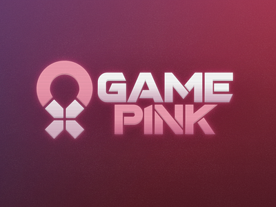 Game Pink Logo branding icons identity logo