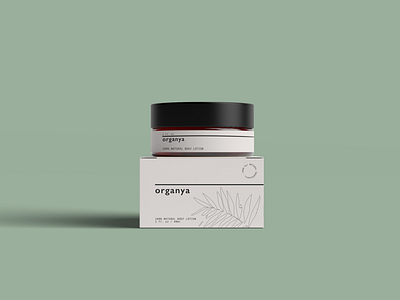 Organya cosmetics brand identity branding graphic design logo packaging