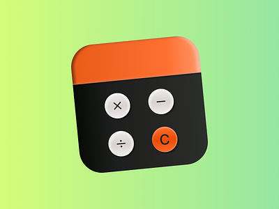 Calculator Icon app icon calculator figma gradient icon