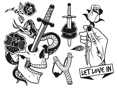 tattoo drawings of broken hearts