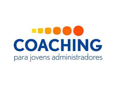 Coaching Program blue branding coaching design identity illustrator logo orange vector