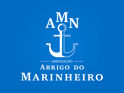 Abrigo do Marinheiro anchor blue branding design identity illustrator logo navy sailor vector