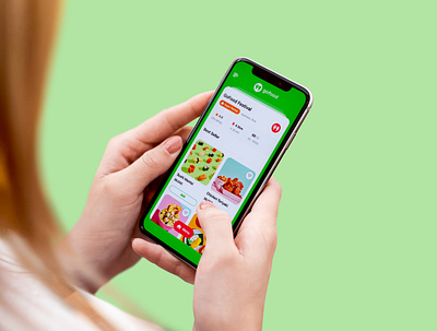 GoFood - Swipe it app branding design gofood gojek ui ux