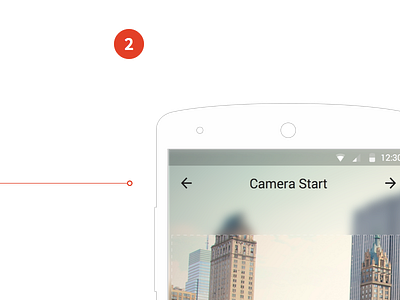 Android Wireframe Camera Taker