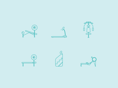 Workout Icons - Freebie Sketch