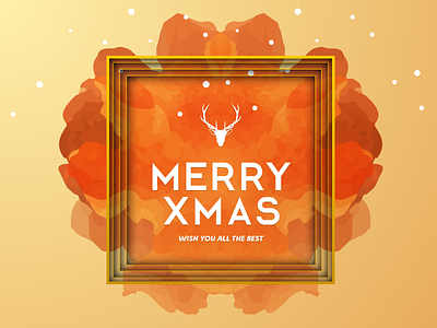 MERRY CHRISTMAS christmas color design layout merry typographic