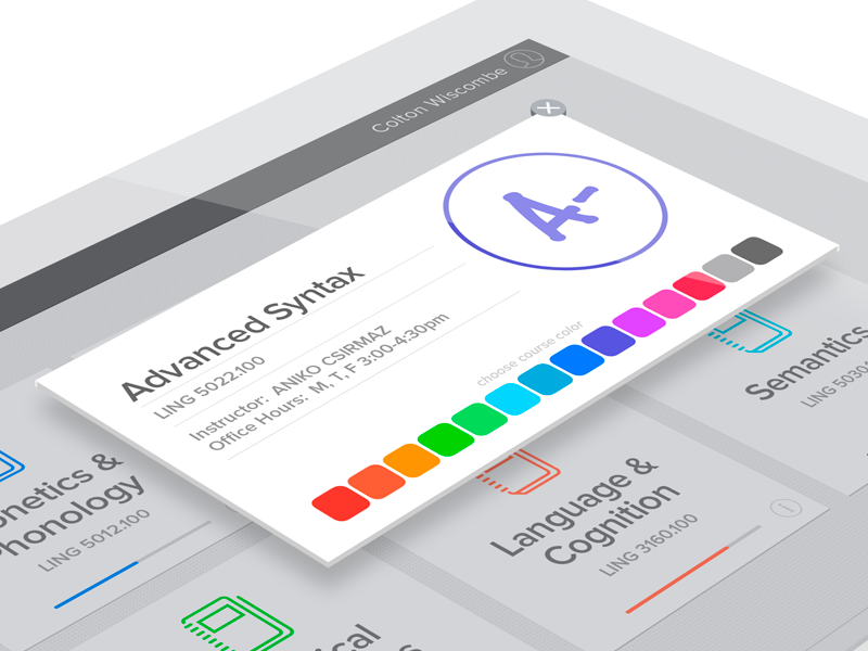 Canvas Dashboard Colors by Colton James on Dribbble