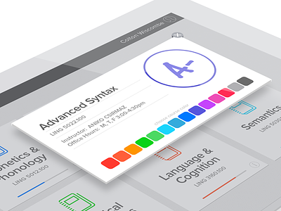 Canvas Dashboard Colors canvas color picker colors dashboard details information interface interface design mobile ui ui design user interface