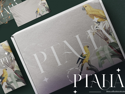 Ptaha flowers branding.