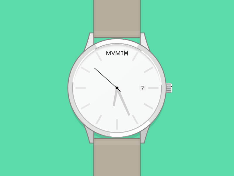 MVMT watch animated by Matt Johnston on Dribbble