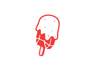 Ruby Popsicle ice cream icon popsicle ruby