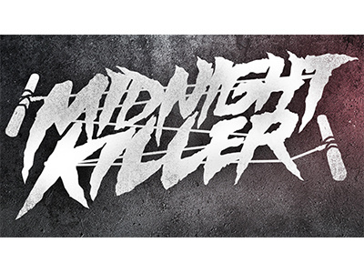 Midnight Killer lettering movie title