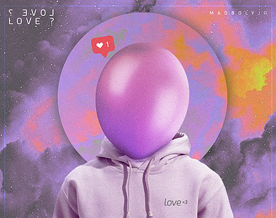 Love !? Poster manipulation visual