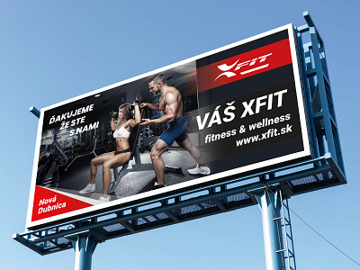 Billboard - Fitness & wellness club billboard branding creative design fitness gym ui ux wellness