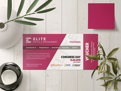 Invitation - Congess day congress creative day design hotel