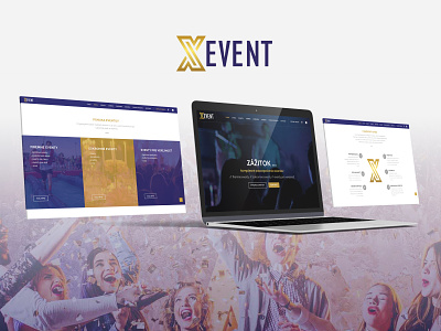 Web - xevent.sk creative design event flat ui ux web web design webdesign website website design