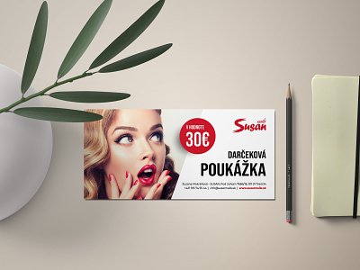 Gift cards - Susan nails brand design brand identity branding card clever creative design flat gift card nails ui ux