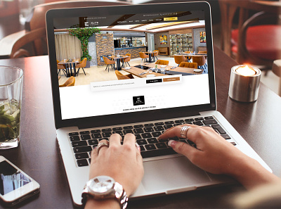 Web - eliterestaurant.sk brand design brand identity branding creative design restaurant ui ux web web design webdesign website website design