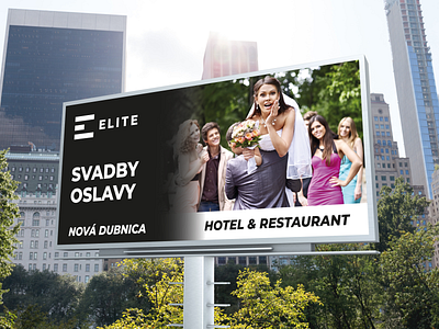 Billboard - ELITE billboard brand design brand identity branding clever creative design flat hotel logo ui