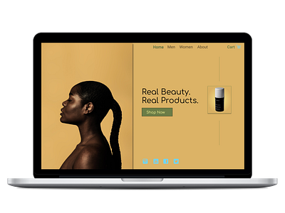 Ecommerce Beauty Web Design