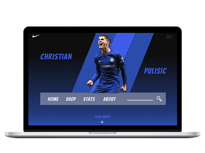 Pro Athlete Web Design design figma ui web