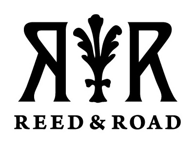 Reed and Road Logo black and white classic identity logo