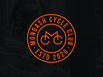 Mondash Cycle Club bike bike logo cycles cycling logo mtb