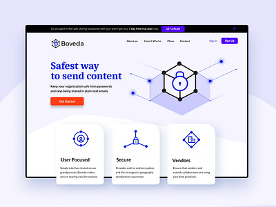 Boveda - Secure Password Sharing App