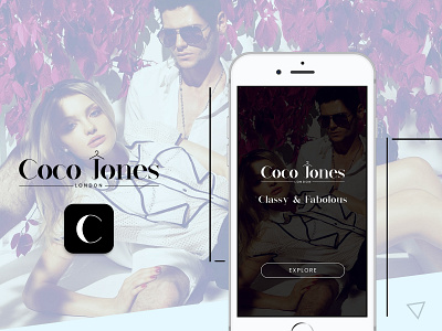 Cocojones Fashion Ecommerce App app creative design fashionapp ui ux