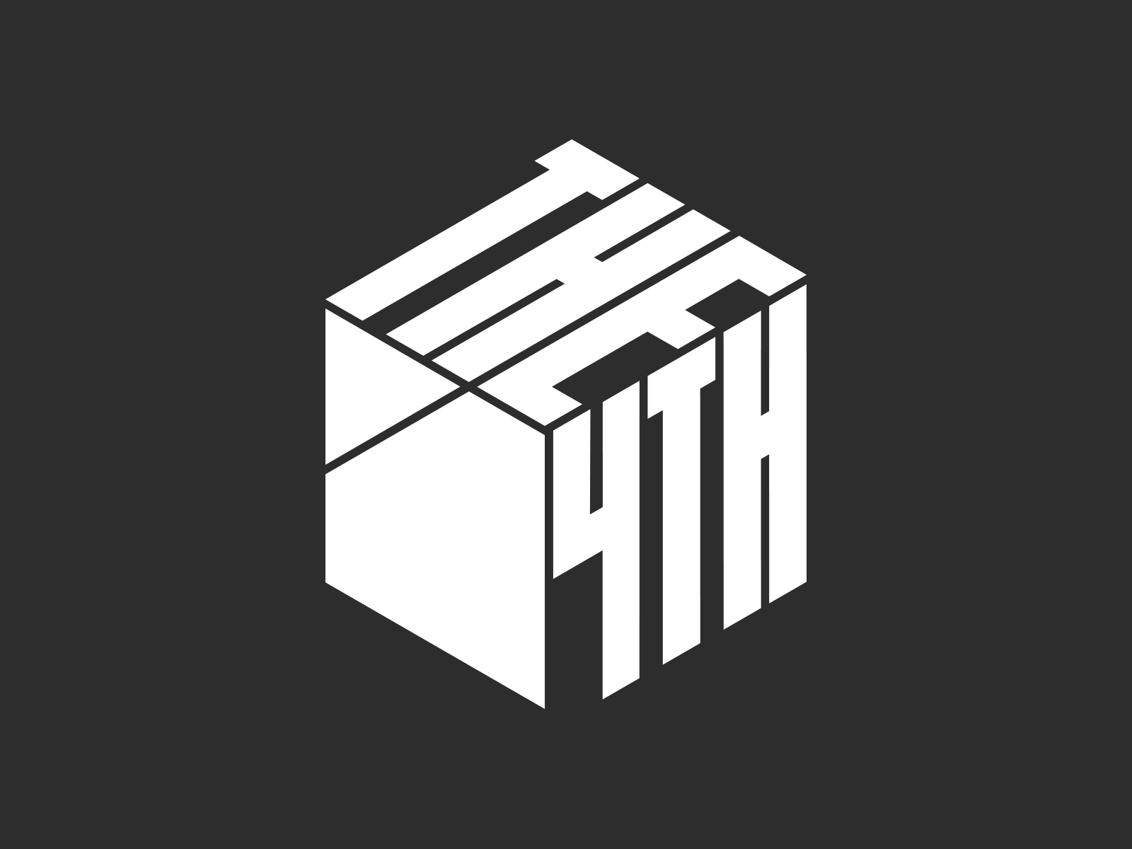 The Fourth 3d abstract animation creative logo logo design