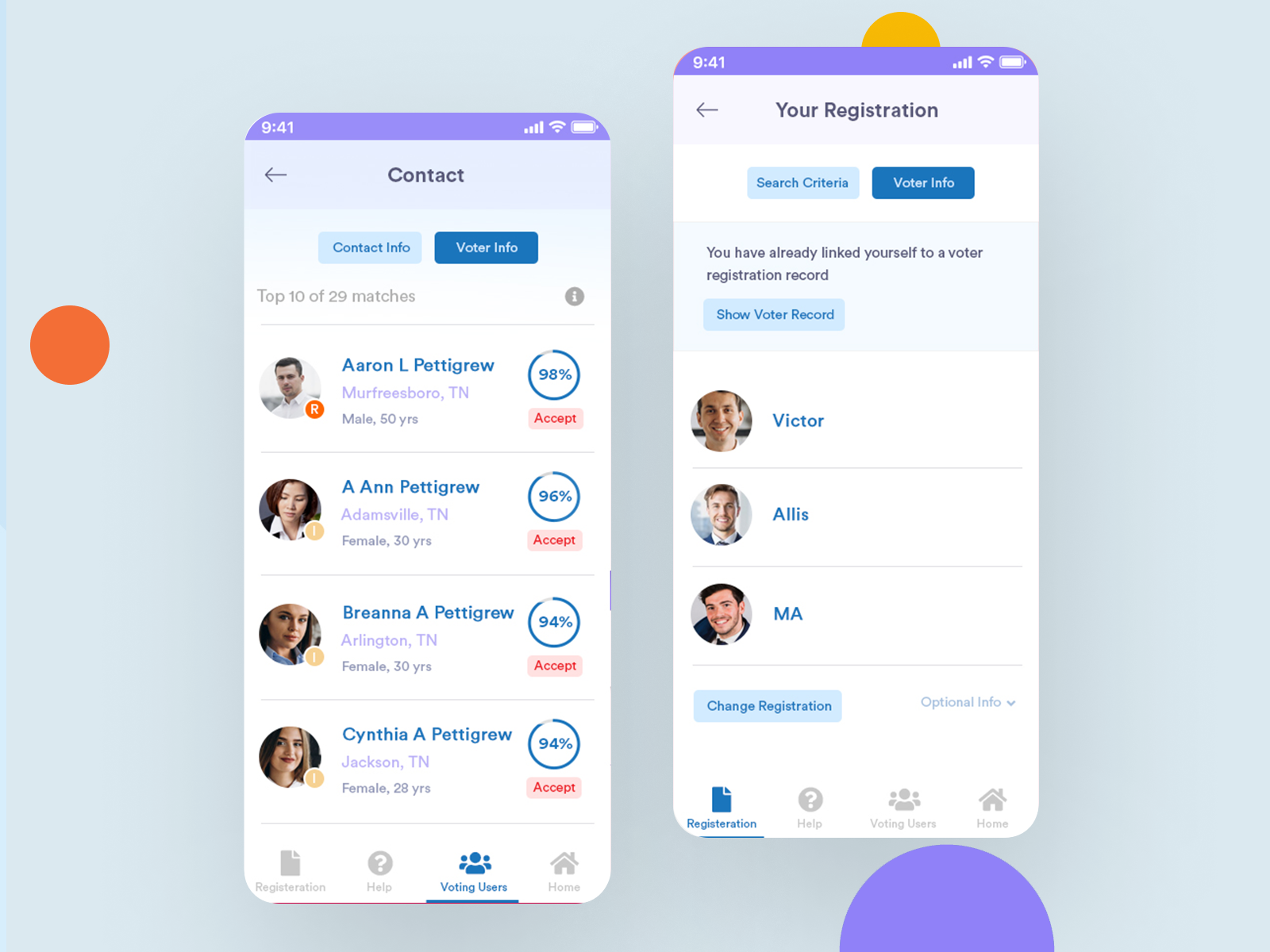 Activote by Mohsin Ahmed on Dribbble