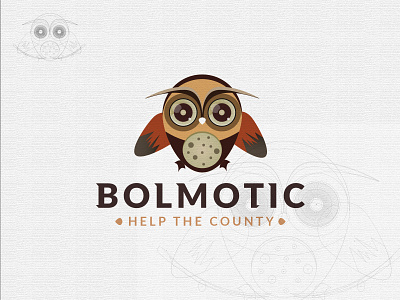 Bolmotic Help The County branding creative logo logodesign typography