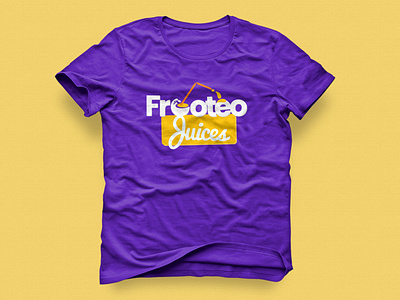 Frooteo Juices branding creative design logo typography vector