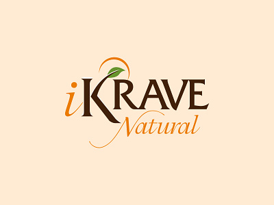 I Krave Natural creative landing logodesign website