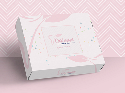 Carlmont Dental Care dental design gift box idea logo packaging