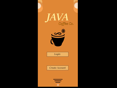 Java Coffee Co. app art branding design icon minimal typography ui ux vector