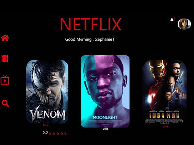 Netflix Home Screen