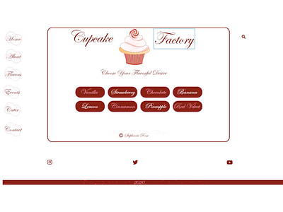 Cupcake Factory Home Page