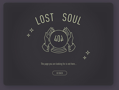 Lost Page, Lost Soul 404 error 404 page occult psychic weeklywarmup witchy