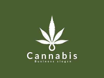 Cannabis Leaf Logo. cannabis leaf cbd cosmetics drugs eco ganja green health hemp herb herbal logo logotype marijuana medical medicine natural cannabis oil