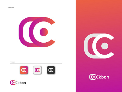 Ckbon branding Logo, C letter logo, logo design