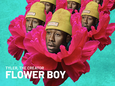 Tyler The Creator's Flower Boy alternative album Cover