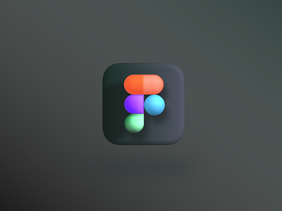 Figma 3d icon on Spline