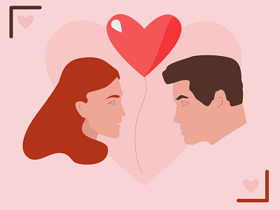 love attraction boy couple girl heart illustration art love man marriage pink saint valentines day wedding woman